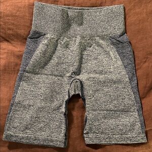 GYMSHARK Navy Bike Shorts